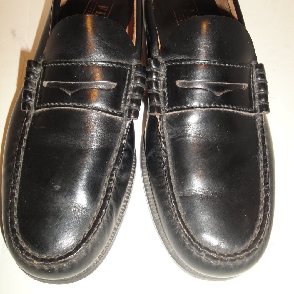 Florsheim Vintage Black Leather Penny Loafer